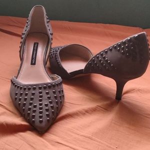 French Connection Efina kitten heels BIG 9.5 / 10